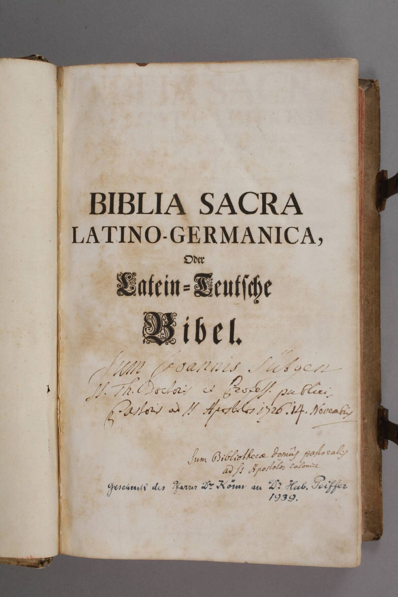 Biblia Sacra vulgatae editionisBibel oder Heilige Schrift des Alten und Neuen Testaments nach der - Bild 2 aus 7