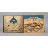 Zwei Nürnberger Bilderbücher mit SteckfigurenNr. 1a: Nürnberger Puppenstubenspielbuch sowie Nr. 25a: