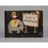 Kinderbuch Tobby's Abenteuer, ein lustiges Bilderbuch, Bilder und Verse von Helga Schlacher, Carl