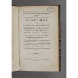 Costumes des Représentans du PeupleMembres des deux Conseils, du Directoire Exéxutif, des Ministres,