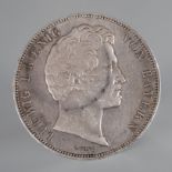 3 1/2 Gulden Bayern1857, Ludwig I./Münzvereinigung Süddeutscher Staaten, Umschrift: Drey ein