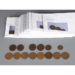 Konvolut Kleinmünzen Altdeutschland 19. Jh.4 verschiedene Kreuzer Baden um 1850, einer Baden 1871, 4