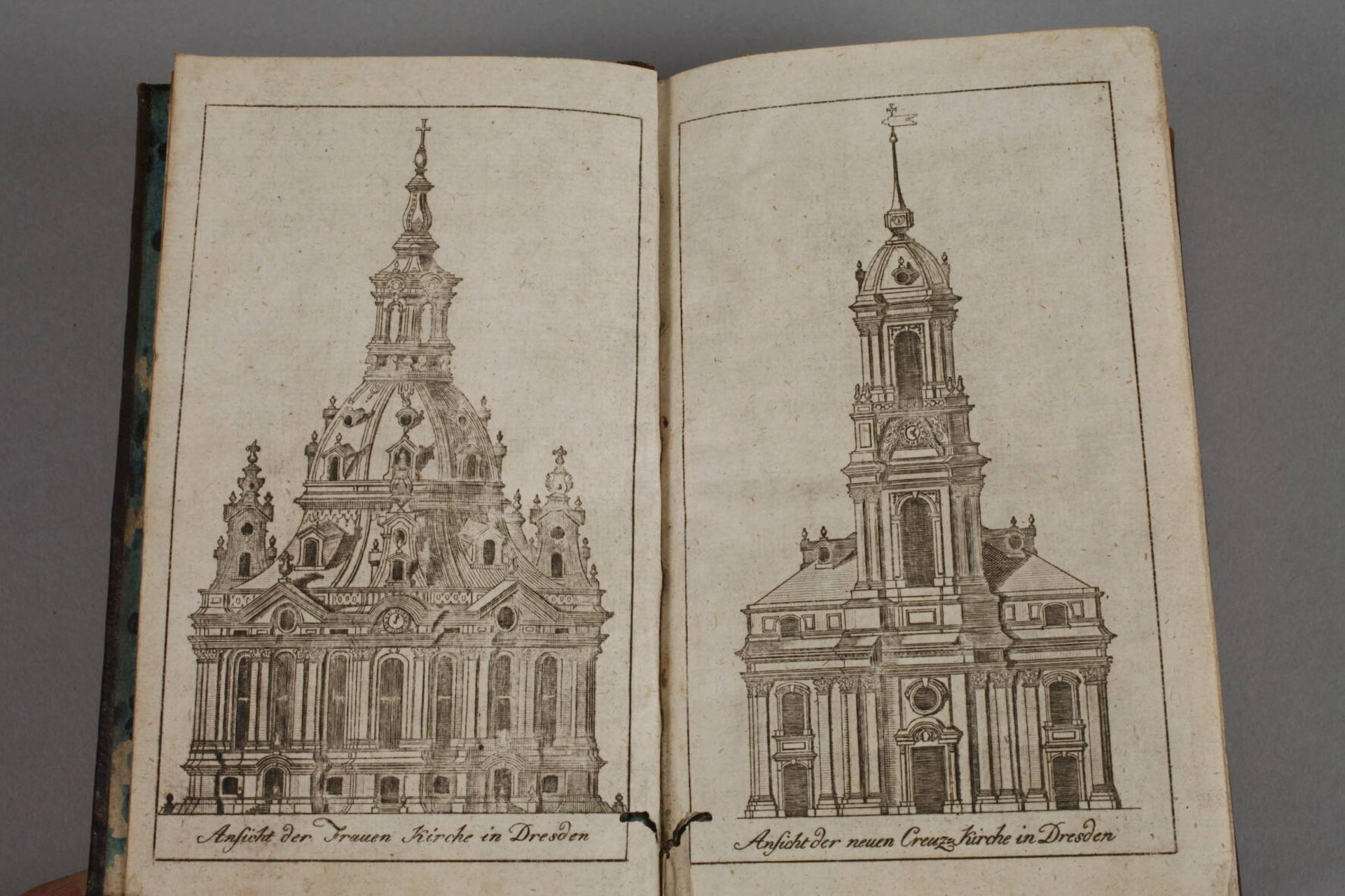 Gesangbuch Dresden 1792Das privilegirte ordentliche und vermehrte Dreßdnische Gesang-Buch, wie - Image 3 of 4