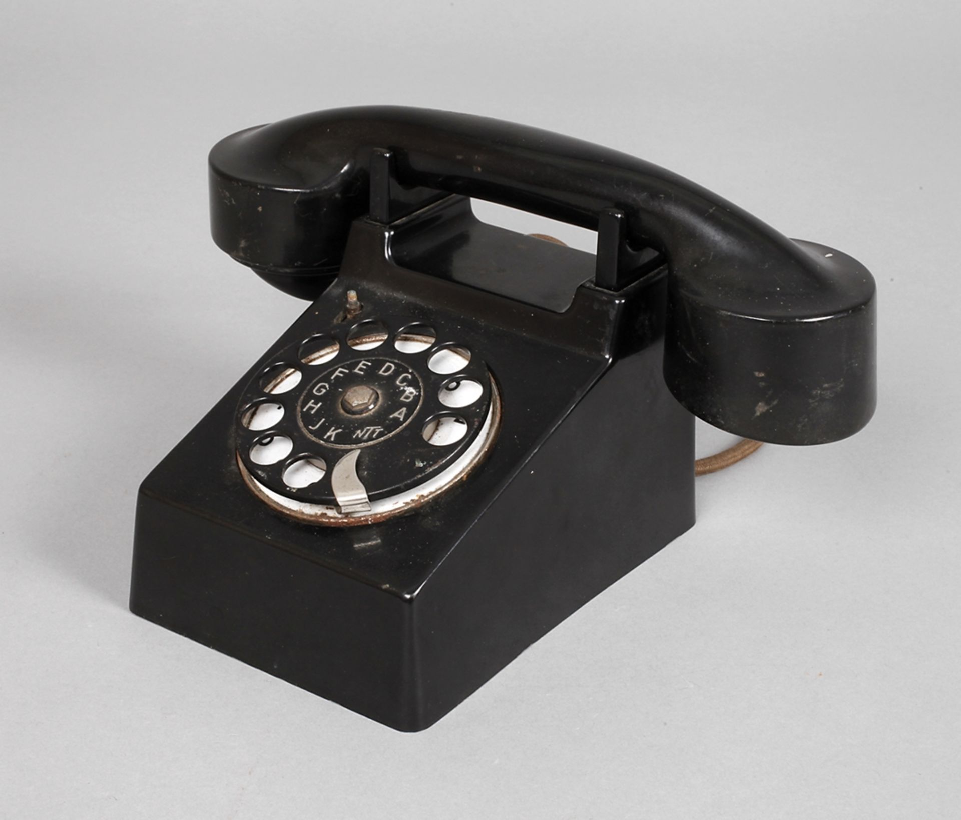 Telefon Bauhaus Modell Neues Frankfurt, Entwurf 1929, Hersteller Fuld & Co., Frankfurt a. M.,