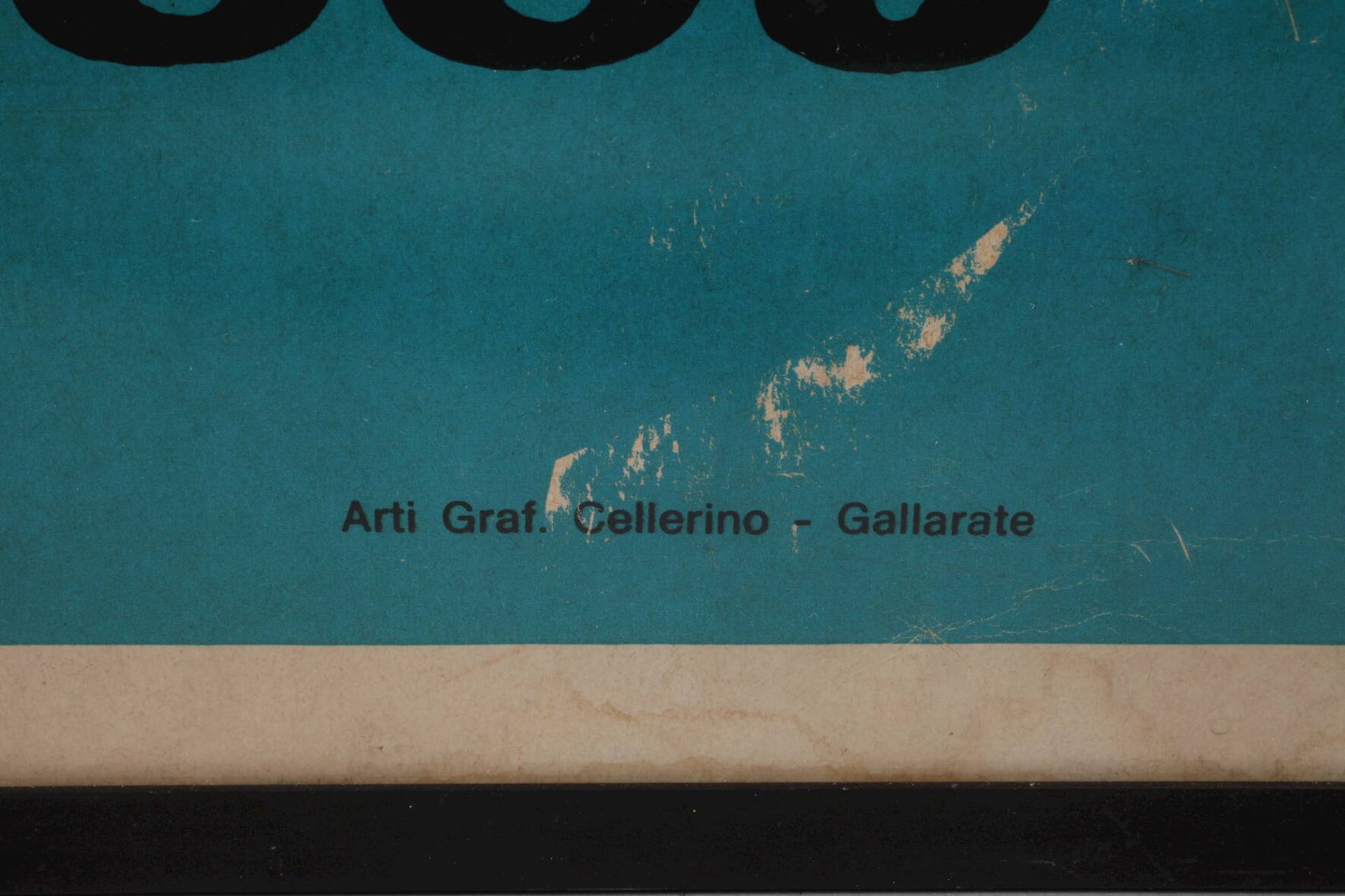 WerbeplakatItalien, 1930er Jahre, Herstellervermerk Arti Graf. Zellerino-Galarate, für die Firma - Bild 2 aus 4