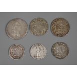 Konvolut Silbermünzen Frühe NeuzeitAdlerschilling Niederlande/Kampen o. J., ss, G ca. 4,62 g. -