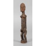 AhnenfigurMali/Burkina-Faso, der Volksgruppe der Dogon zugeordnet, hartes Tropenholz, stilisierte