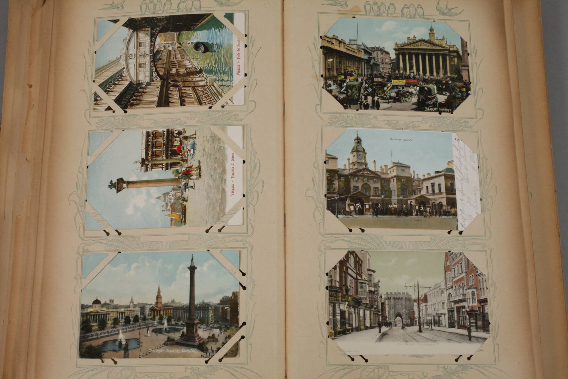 Ansichtskartenalbum Europavor 1945, ca. 420 topographische Ansichtskarten, viel Italien, auch - Image 6 of 11