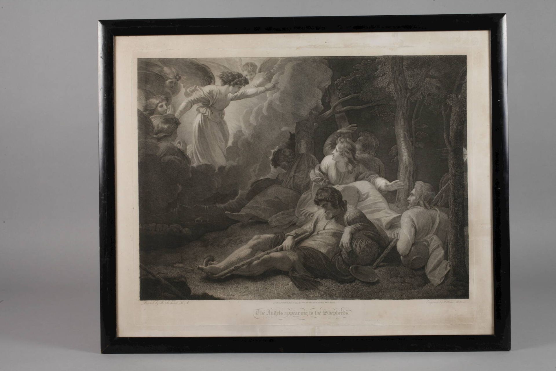 William Skelton, Die Engel erscheinen den HirtenFrauen wecken die schlummernden Hirten, um die - Image 2 of 4