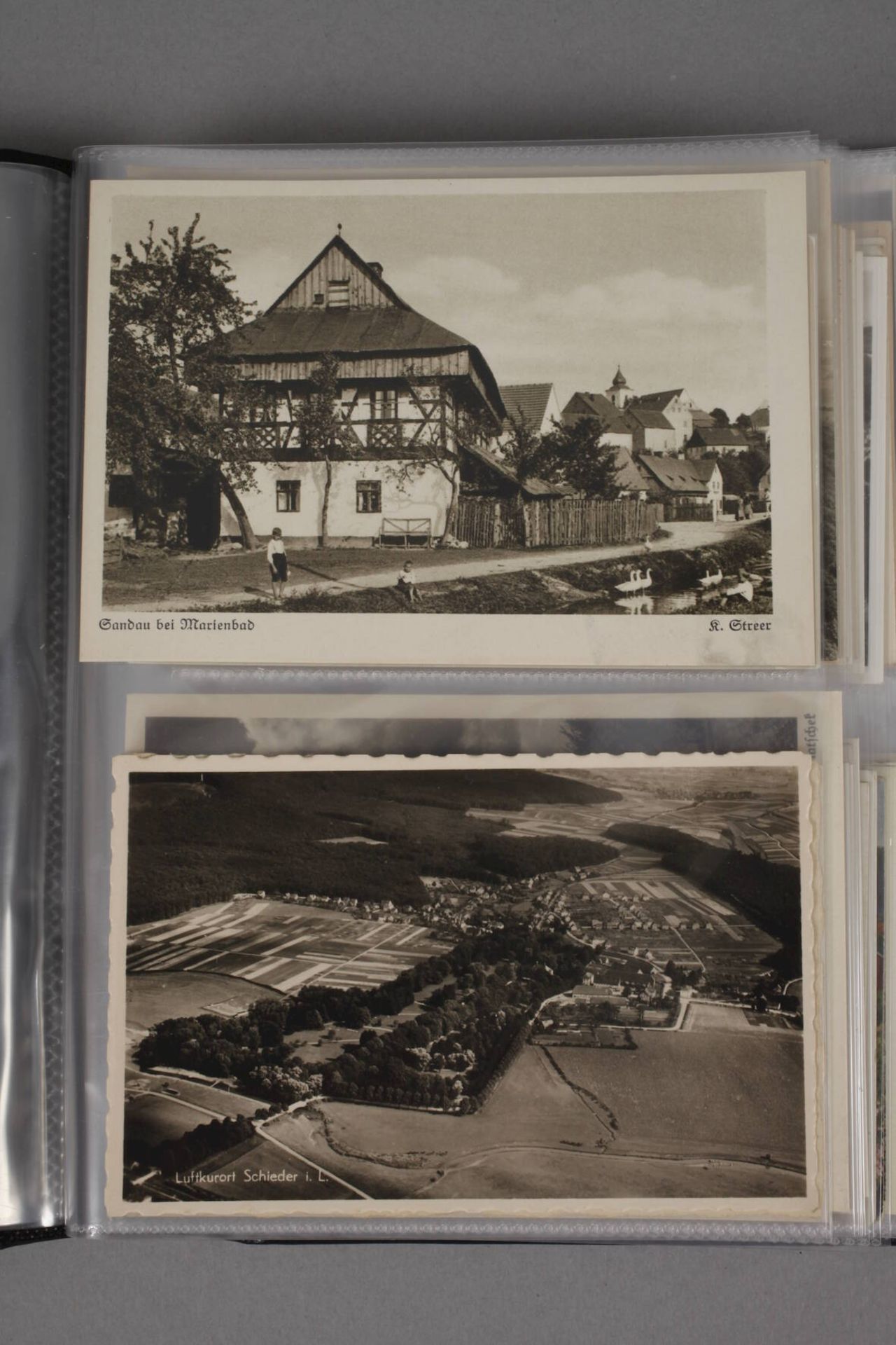 Sammlung Ansichtskartenvor 1945, ca. 190 topographische Ansichtskarten, meist Deutschland um 1930, - Image 4 of 12