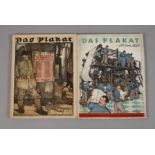 Zwei Hefte ""Das Plakat""Zeitschrift des Vereins der Plakatfreunde e. V.: März 1915 und November (