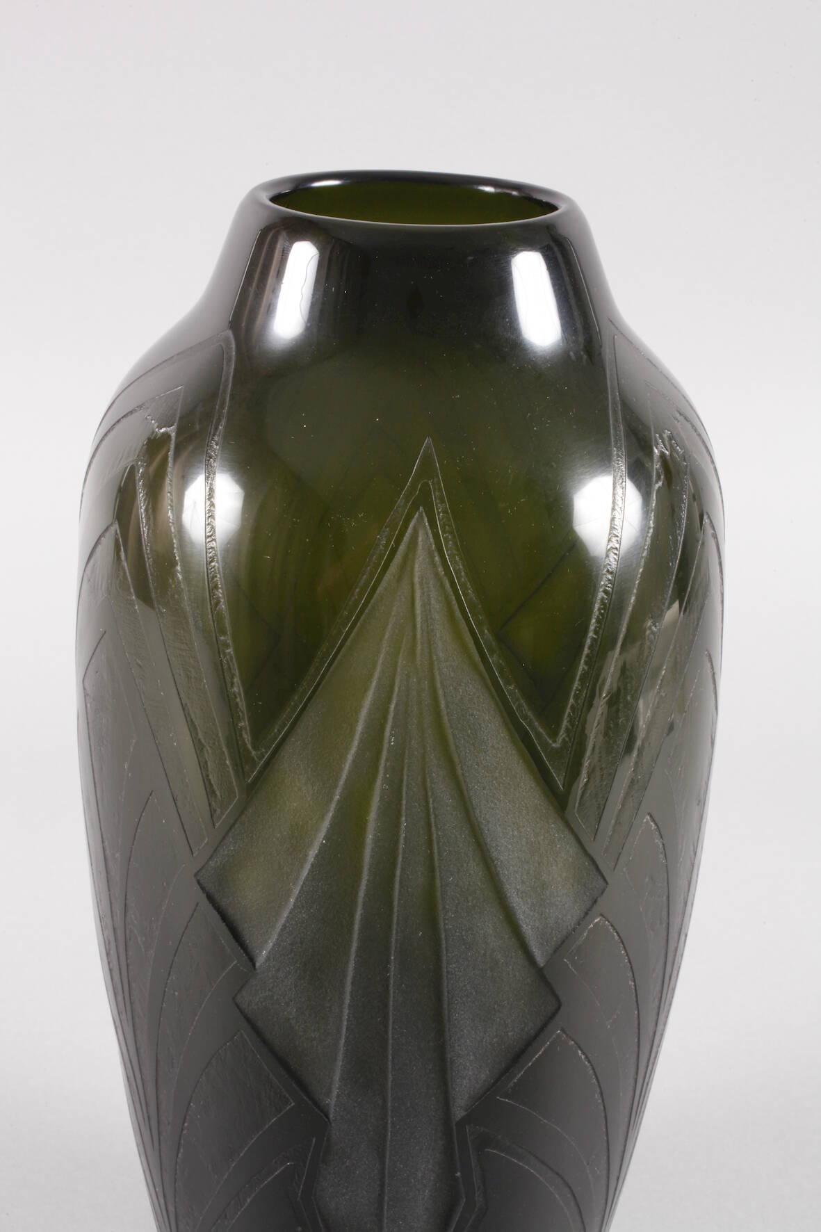 Legras große Vase Art découm 1925, Verreries de St. Denis et de Pantin Réunies, Legras & Cie., - Image 2 of 4