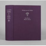 Werksverzeichnis Henry van de VeldeRaumkunst und Kunsthandwerk, Bd. 1 (von 6) Metallkunst, hrsg. von