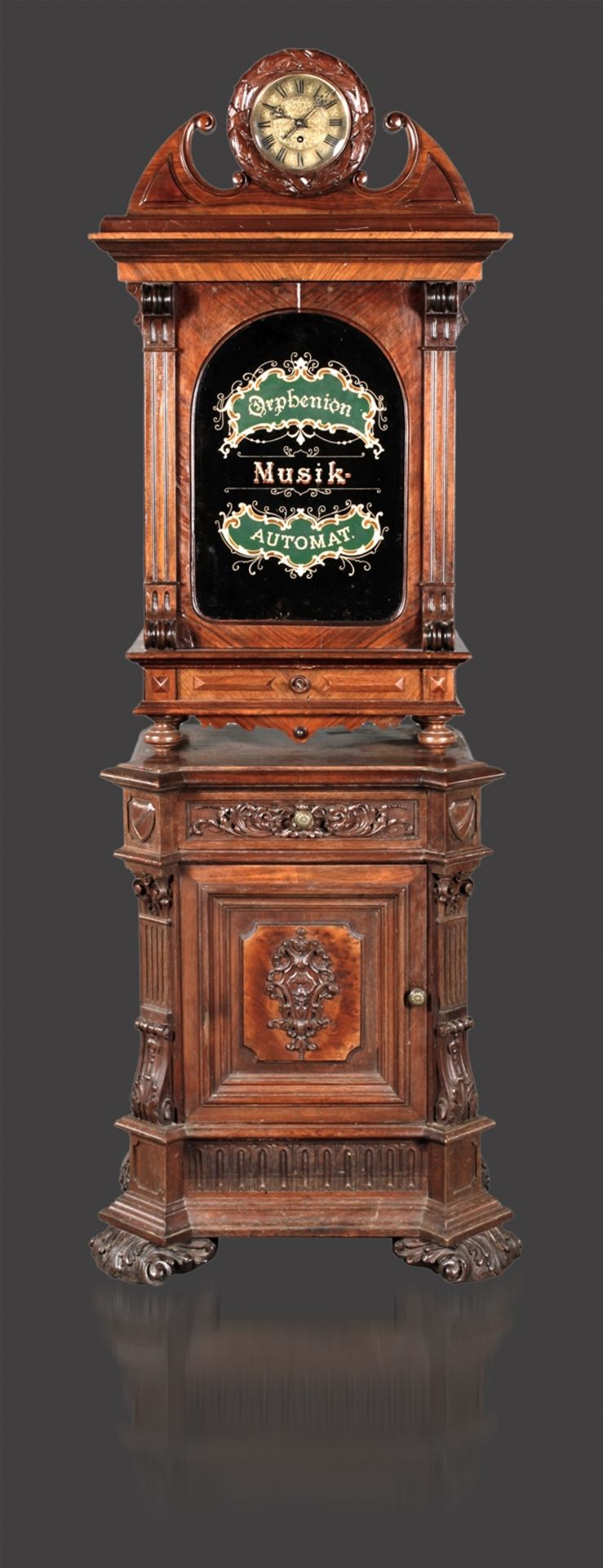 Historischer Musikautomat Orphenionum 1895, Modell Orphenion Nr. 92U, Hersteller Bruno Rückert