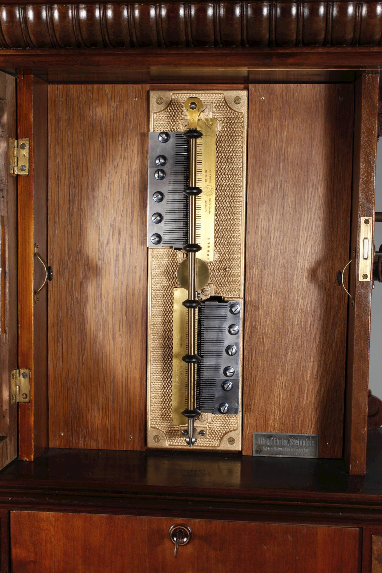 Historischer Musikautomat Symphonionum 1895, Modell Symphonion Nr. 120U, Hersteller Lochmannsche - Image 5 of 8