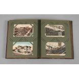 Ansichtskartenalbum Südamerikavor 1945, ca. 165 vorwiegend topographische Ansichtskarten,