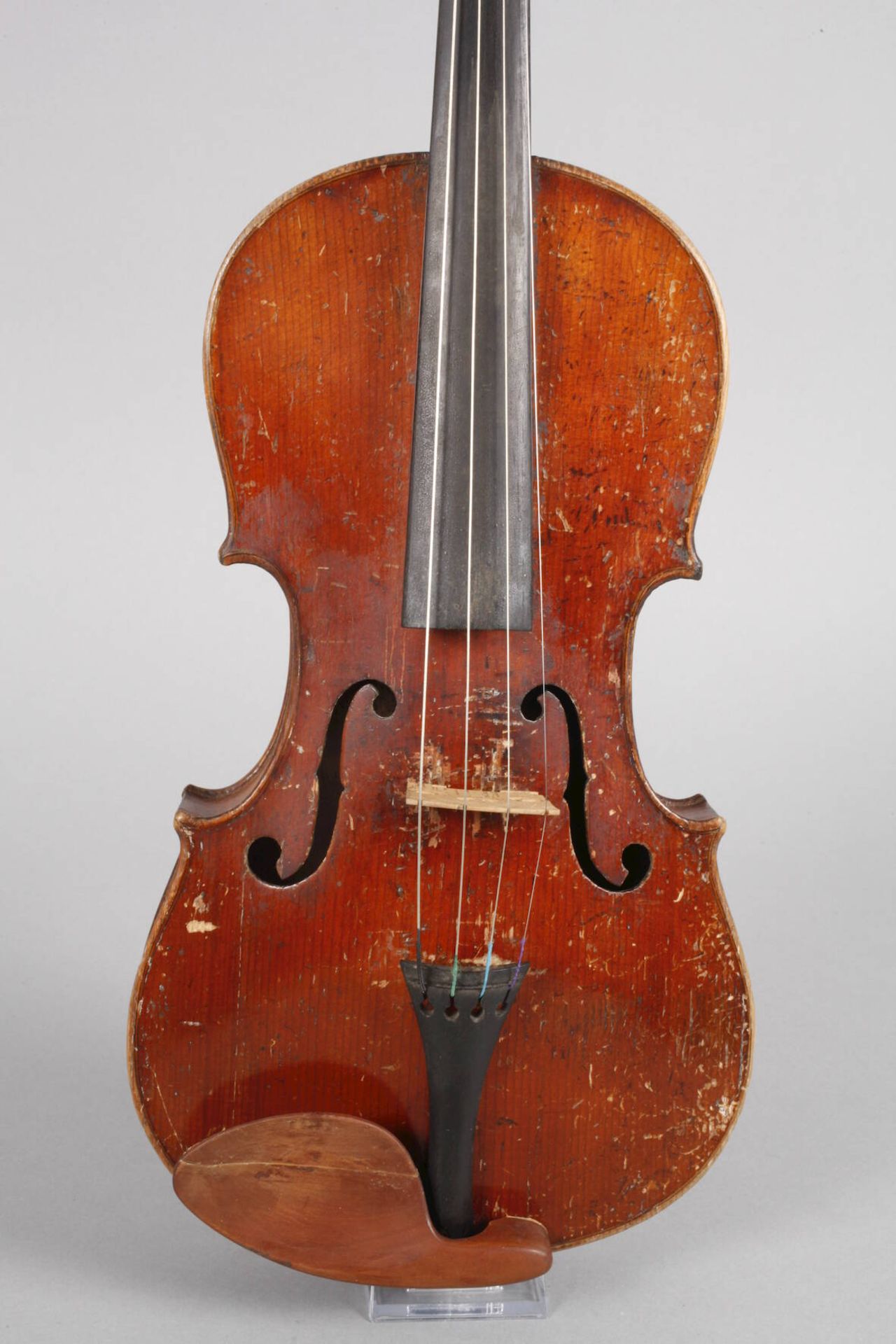 ViolineBöhmen, innen auf Klebezettel undeutlich bezeichnet Jiri Stocek? und datiert 1923, sowie - Image 2 of 7
