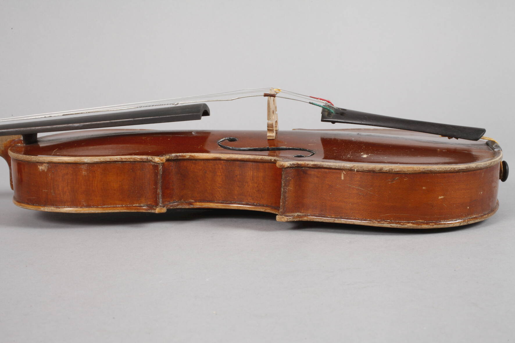 Violine1930er Jahre, innen auf Modellzettel bez. Antonius Stradivarius Cremonensis, geteilter, - Image 5 of 8