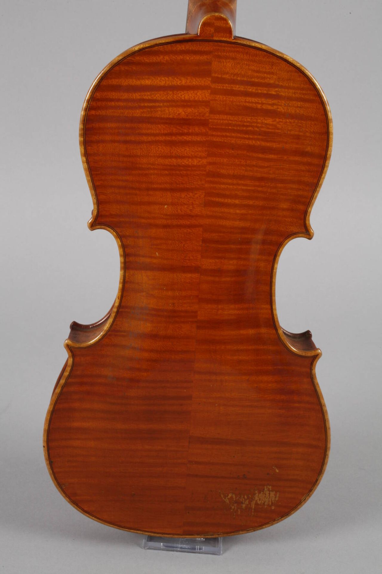 ViolineAnfang 20. Jh., innen auf Klebezettel in Französisch bezeichnet ... Lot Turin, geteilter, - Bild 3 aus 7