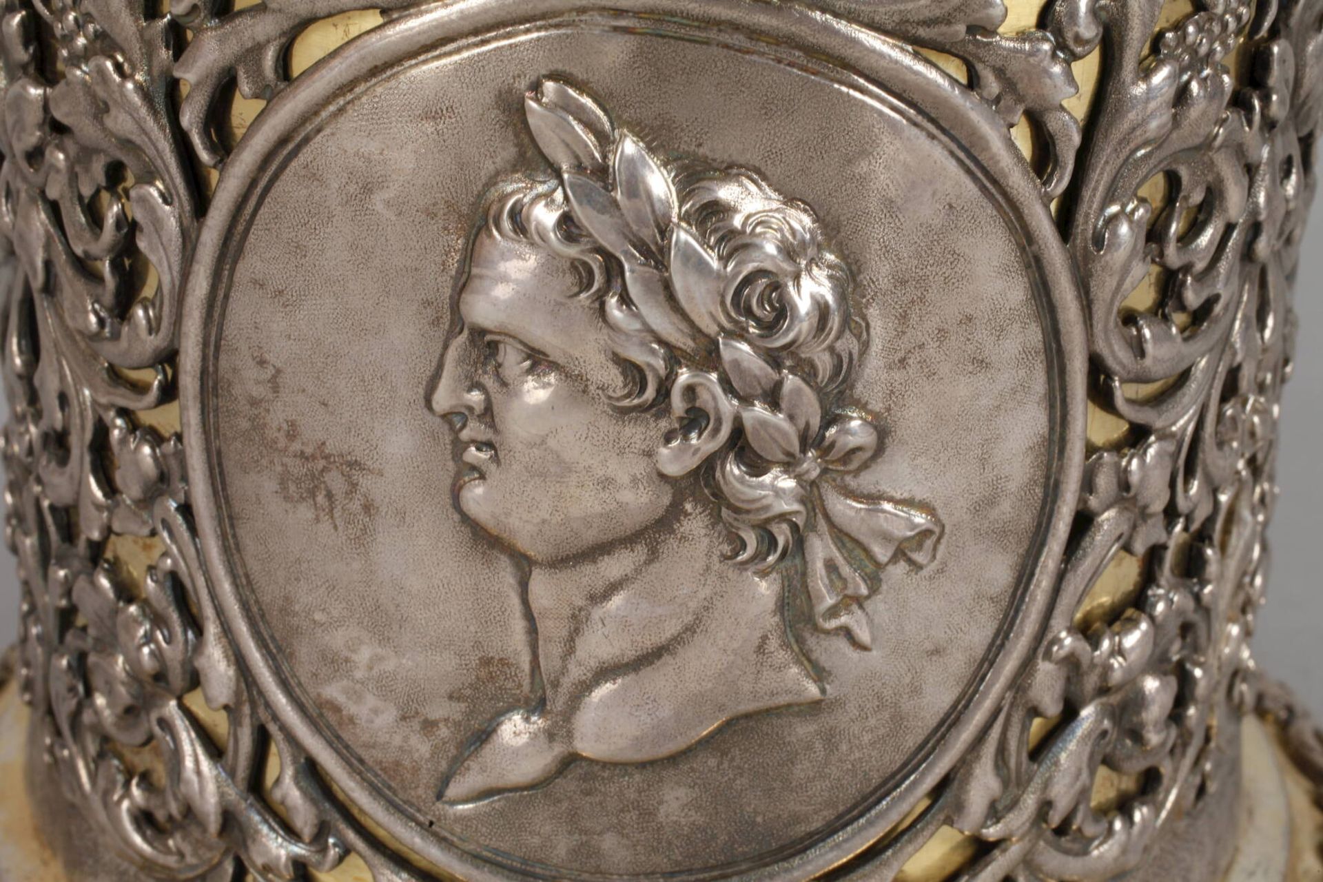 Musealer Augsburger SilberhumpenMeistermarke von Adolf Gaap, Meister ab 1664, stirbt 1695, - Bild 5 aus 18