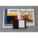 Drei Schriften BauhausBauhausgrafik, Ausstellung im Bauhaus Dessau 1977/78, 31 S. - Walther