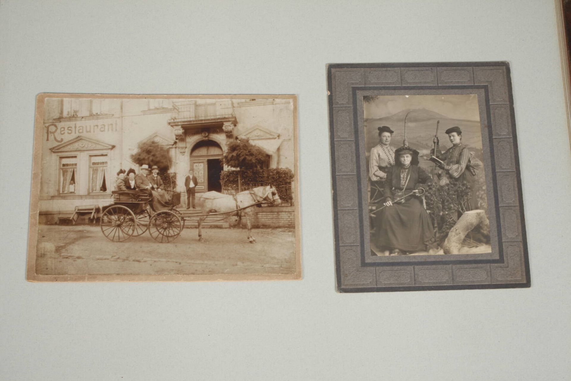 Fotoalbum um 190321 Blatt, mit Aufnahmen aus Schweizermühle in der Sächsischen Schweiz, Bad Soden- - Image 6 of 7
