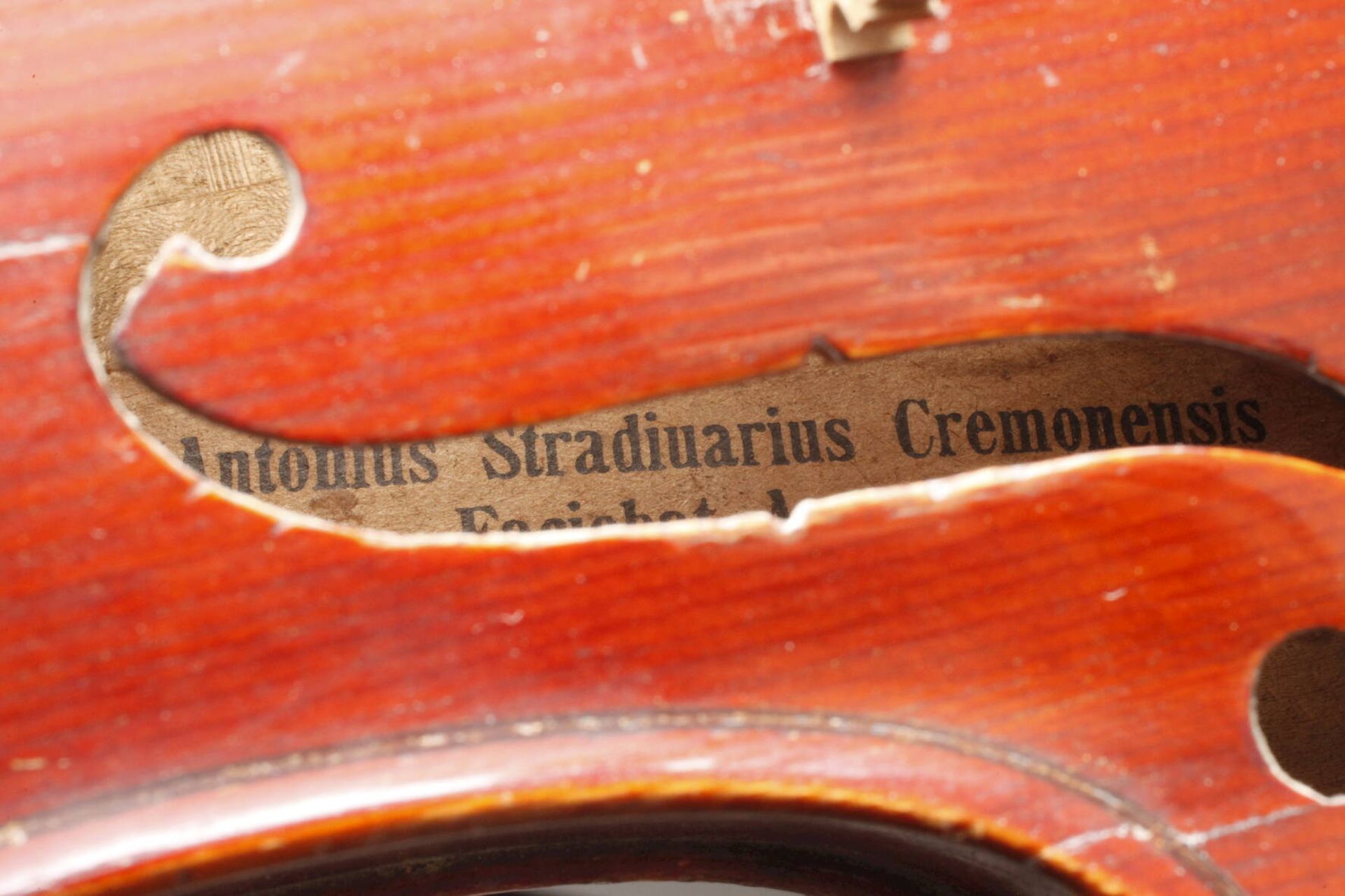 Violine1930er Jahre, innen auf Modellzettel bez. Antonius Stradivarius Cremonensis, Made in - Image 7 of 8