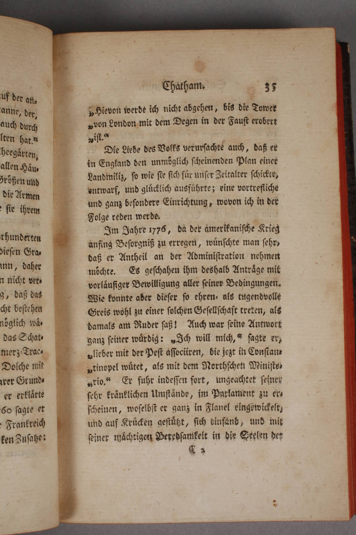 England und Italienvon J. W. Archenholtz, 5 Teile, 2. Aufl., Leipzig im Verlag der Dykischen - Image 4 of 4