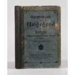 Adressbuch der Umgegend von ErfurtLandkreis Erfurt und Thüringische Staaten, 3. Aufl. [1903], Format