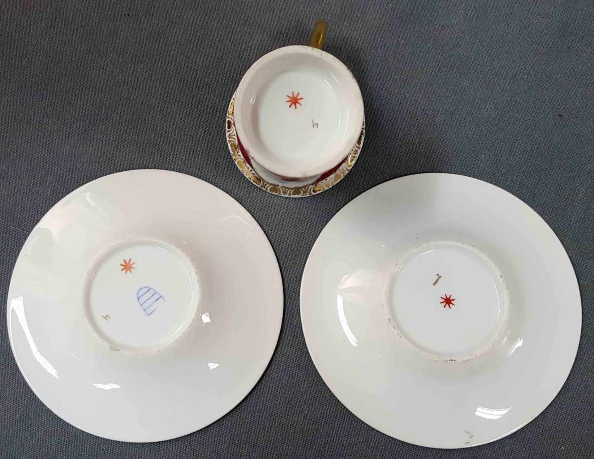 11 parts of Meissen porcelain. Up to 27 cm high. - Bild 13 aus 14