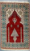 Hereke "Özipek" carpet. Silk. Turkey. Very fine knotting.<