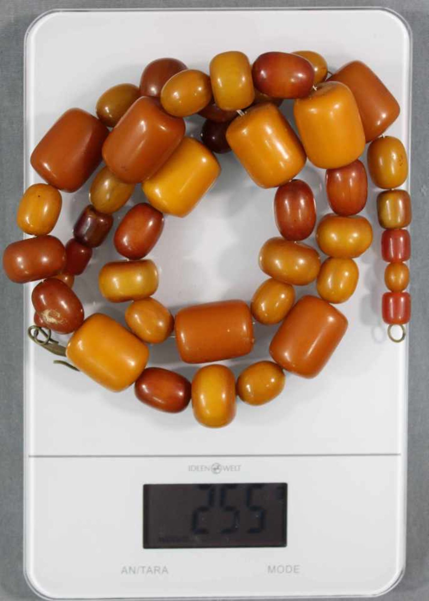 Amber necklace. - Bild 5 aus 5