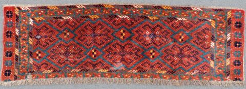 Ersari Torba tribal rug. Turkmenistan. Antique, around 1850.