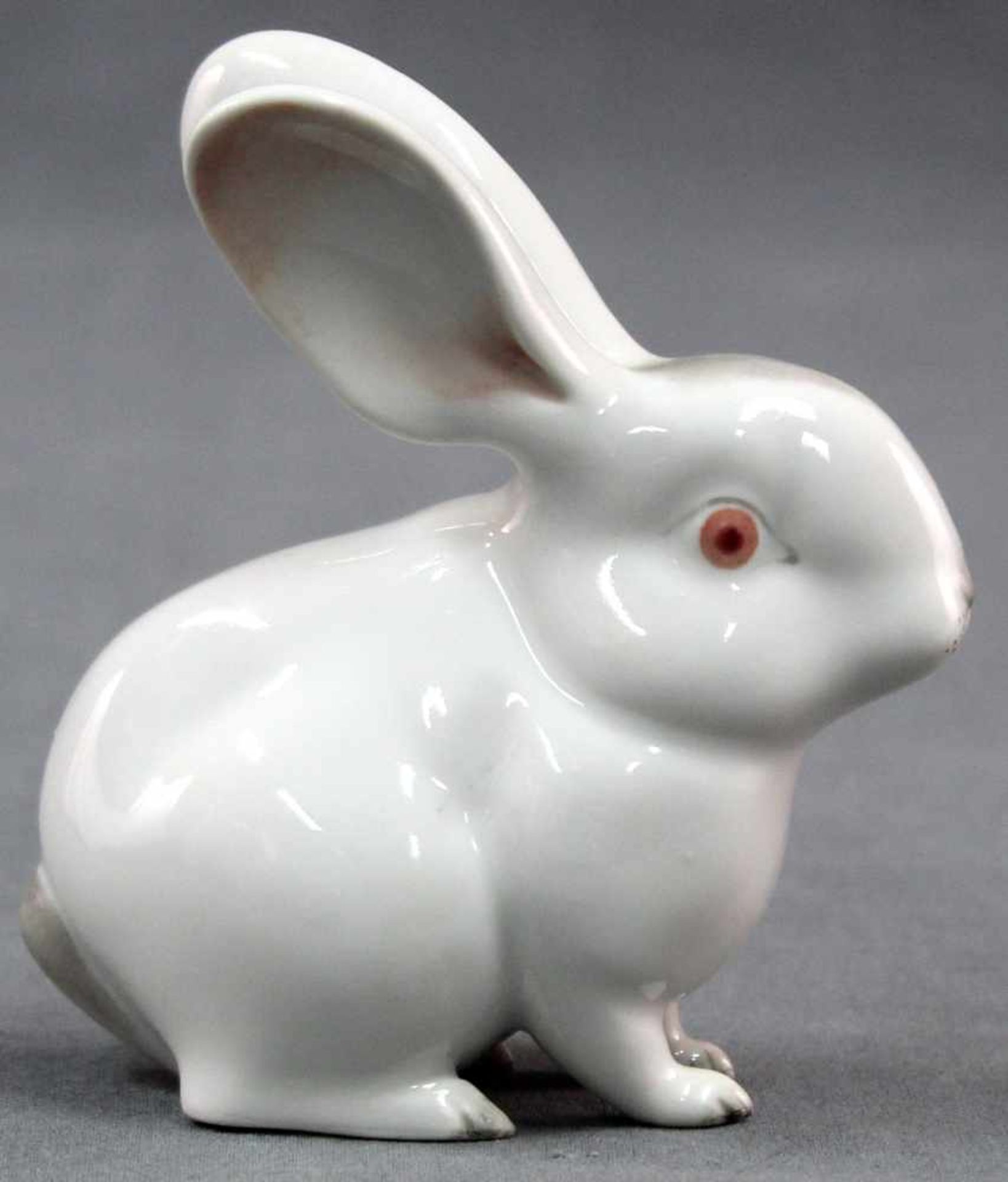 KPM Berlin porcelain figure. Rabbit. - Bild 3 aus 8