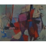 Paul CONZELMANN (1898 - 1977). Abstract composition, 1956.