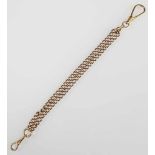 Watch chain, 585 yellow gold. 44.5 grams.