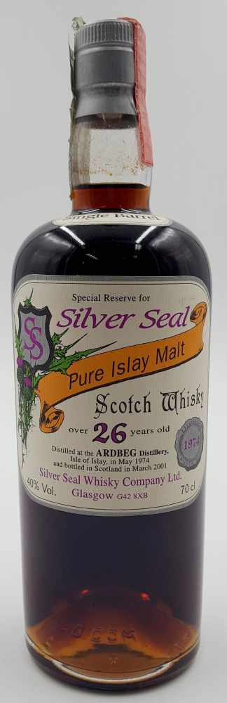 Ardbeg - Silver Seal, Pure Islay Malt, 26 year old Whisky. Single Barrel. - Image 2 of 8