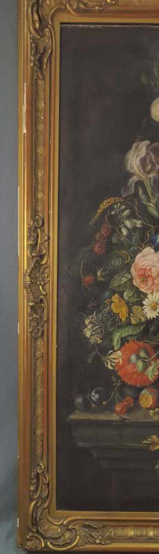 After Cornelis Jansz DE HEEM (1631 - 1695). Flower still life with insects. - Image 10 of 11