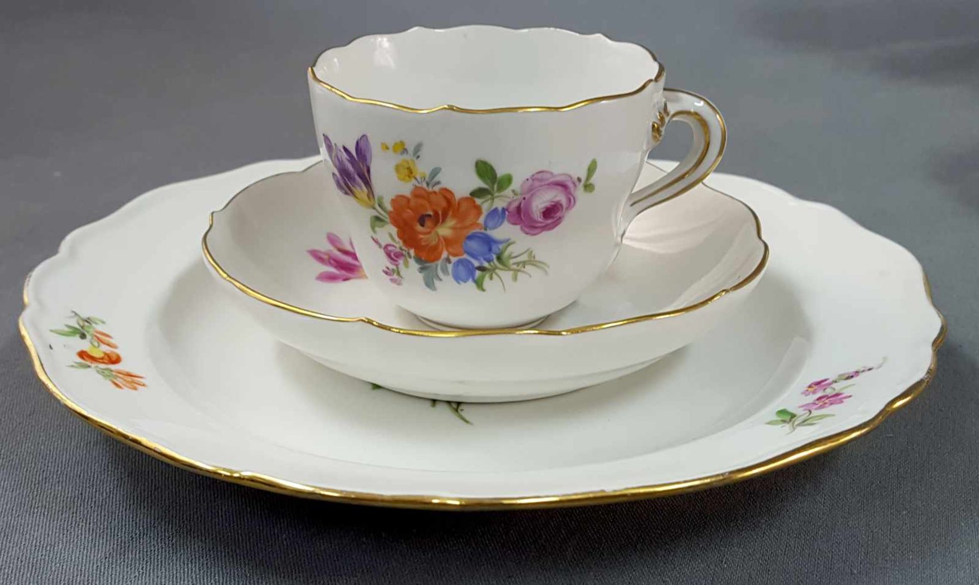 Meissen porcelain. Decor Blume III. - Image 8 of 14