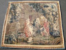 Tapestry, probably Manufacture nationale des Gobelins, Paris, 18th century.