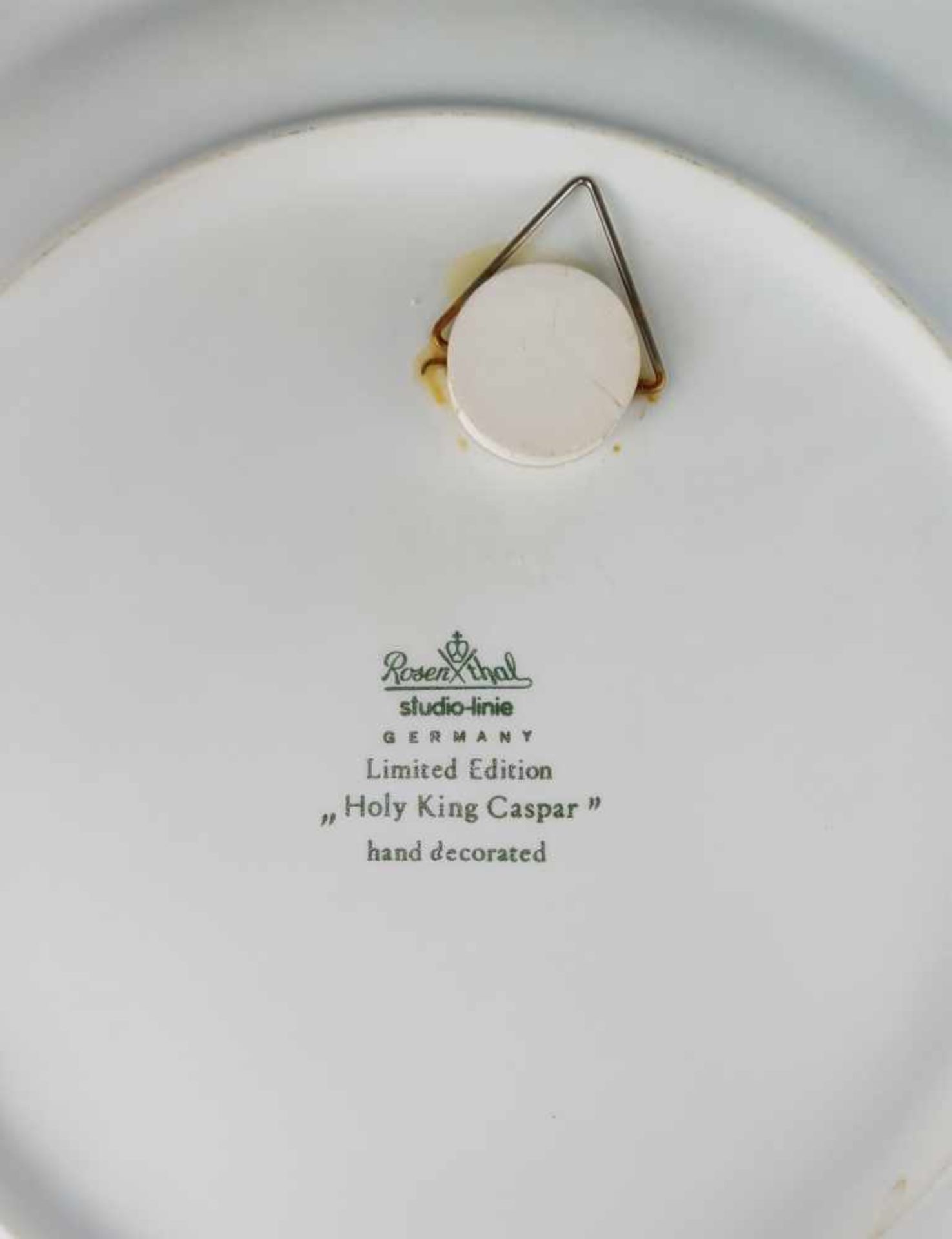 Bjørn Wiinblad 10 Christmas plates. Rosenthal porcelain.< - Image 10 of 11