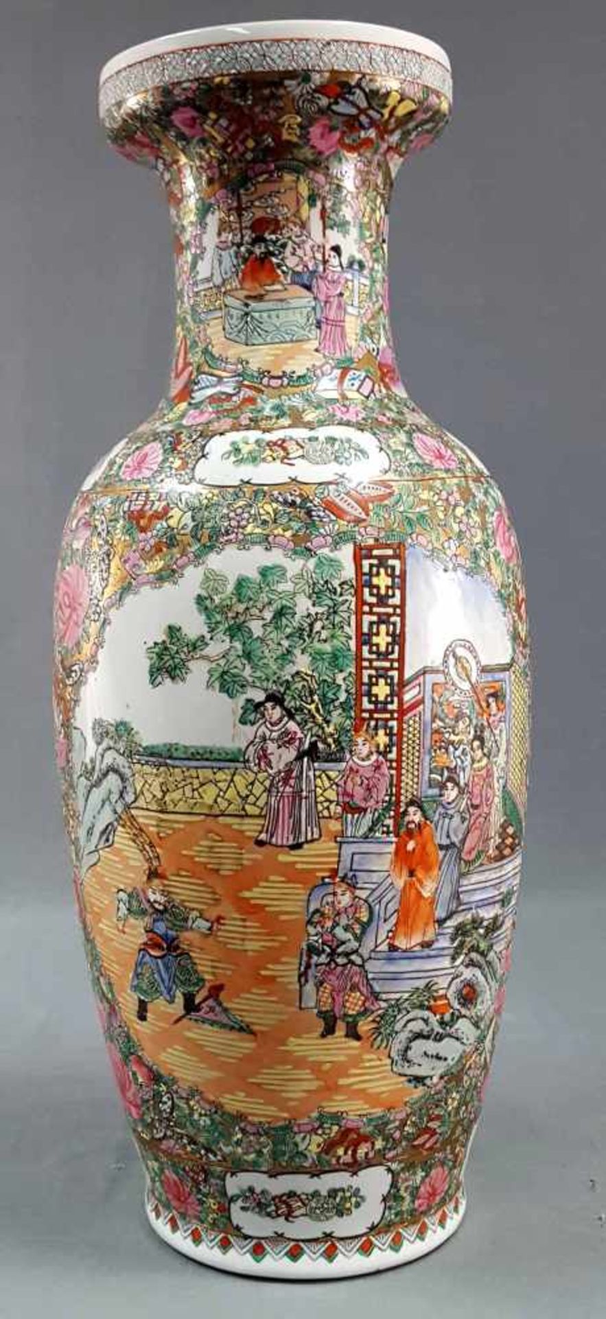 Vase proably China with 6-character mark. - Image 4 of 8