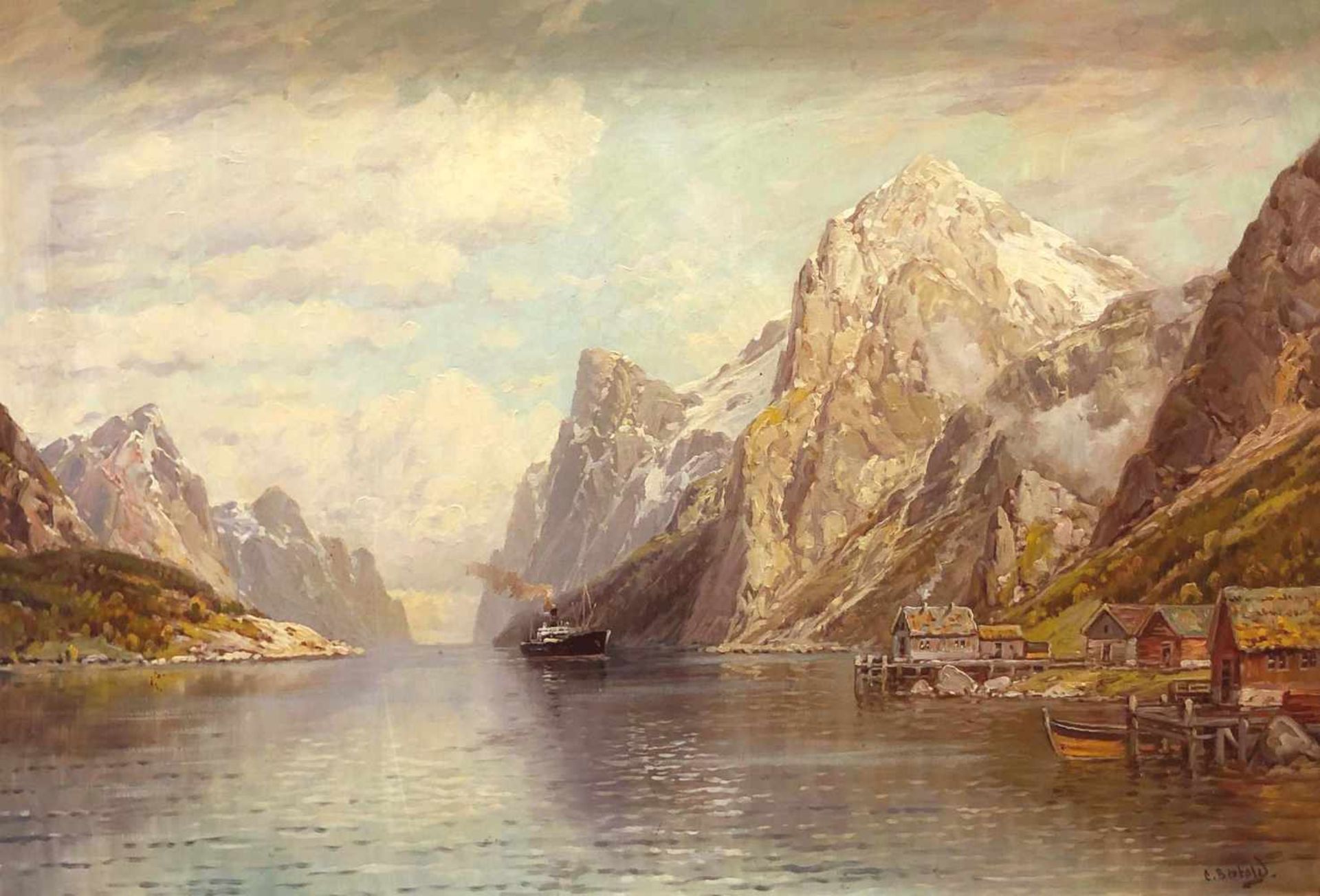 Carl BERTOLD (1870 -?) '' Raftsund ''.