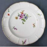 Plate Ludwigsburg porcelain.