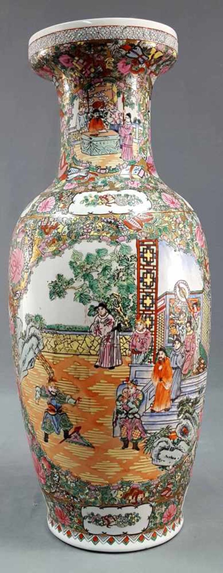 Vase proably China with 6-character mark. - Image 5 of 8