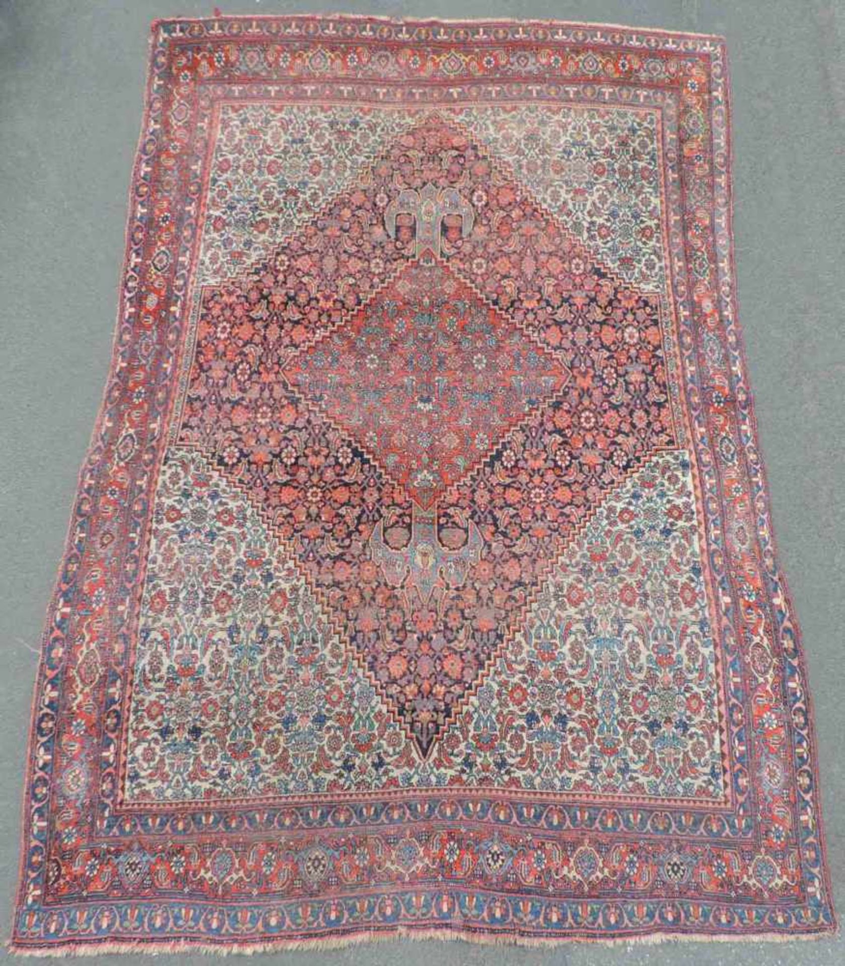 Bidjar Persian Carpet. Iran. Antique, around 1900.