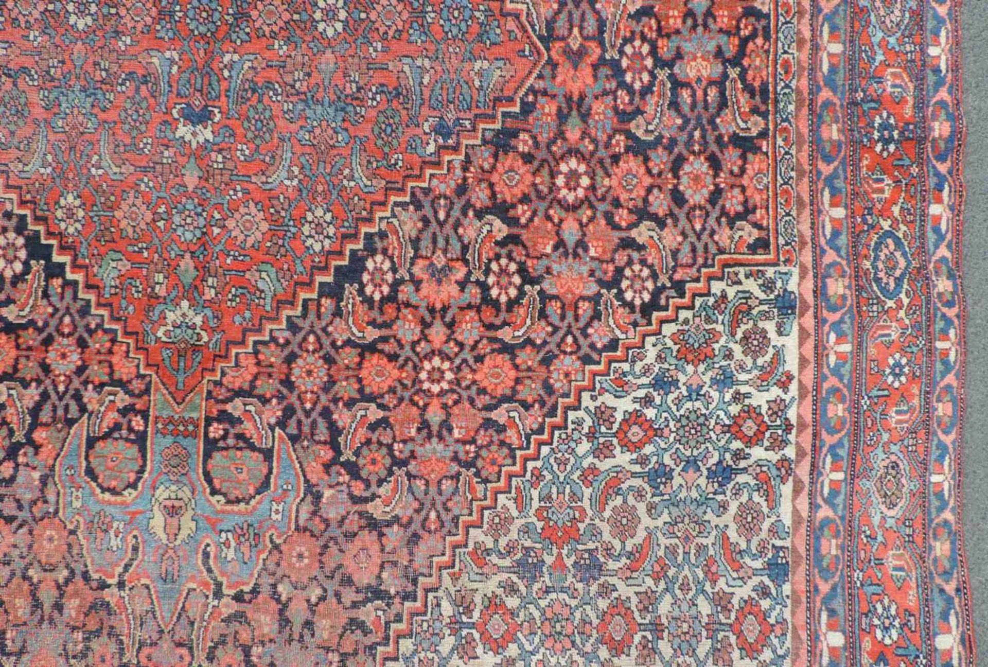Bidjar Persian Carpet. Iran. Antique, around 1900. - Image 10 of 14