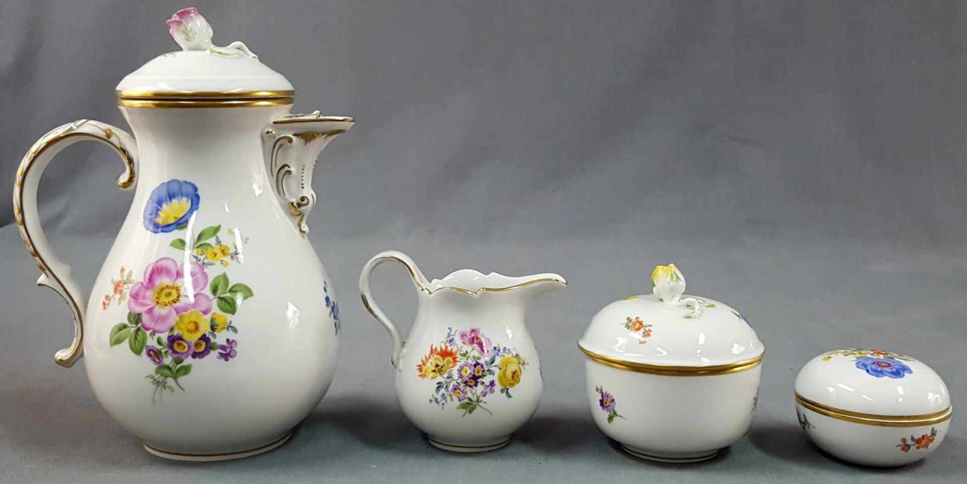 Meissen porcelain. Decor Blume III. - Image 2 of 14