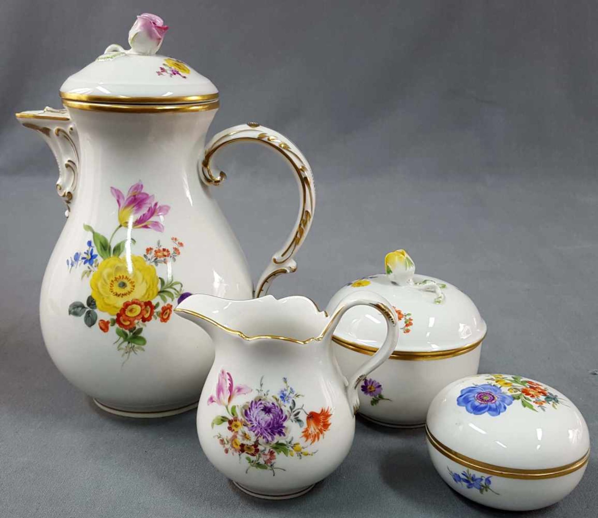 Meissen porcelain. Decor Blume III. - Bild 4 aus 14