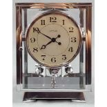 Early ATMOS table clock, Jean - Léon Reutter, with a dedication from the Krupp family.<